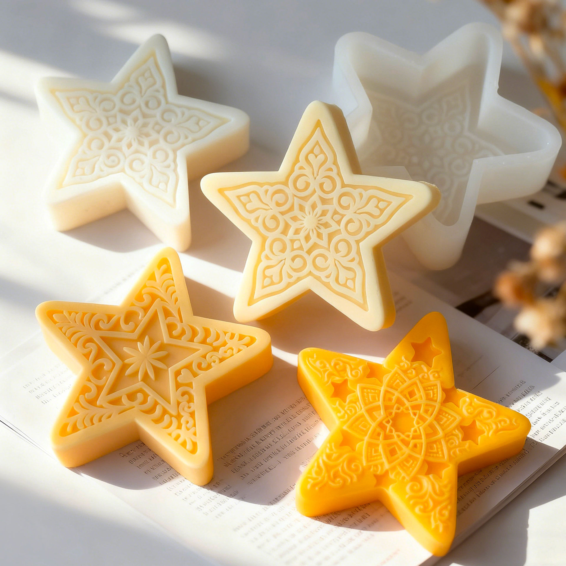 Candle Supplies Shop - DIY Ramadan Candle Relief Star Series