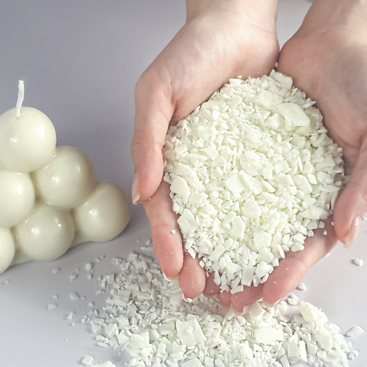 Candle Supplies Wholesale - 250g/500g Natural Soy Wax Granular DIY