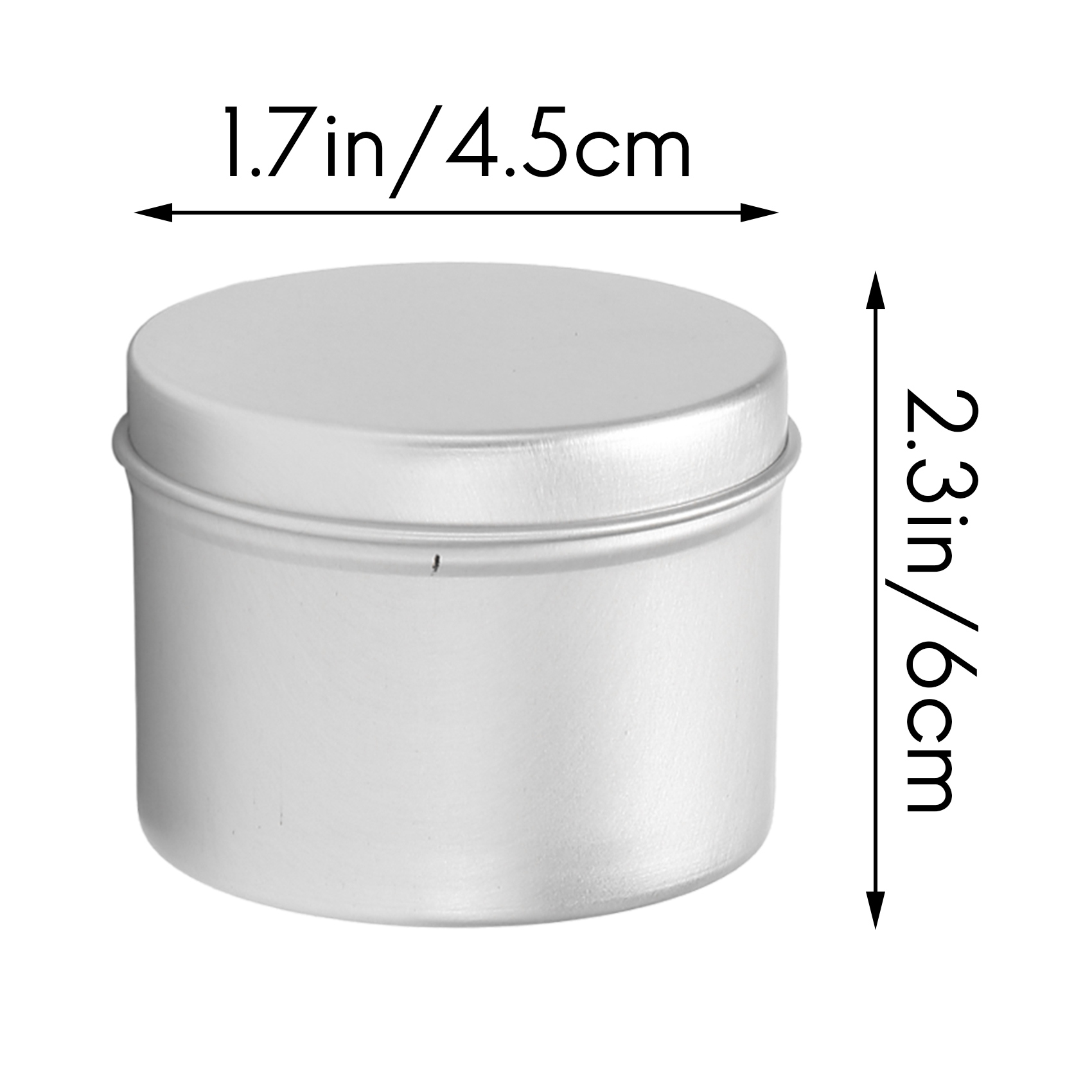 Black Tin Candle - BHBL 24 Pack Tins Box Candle