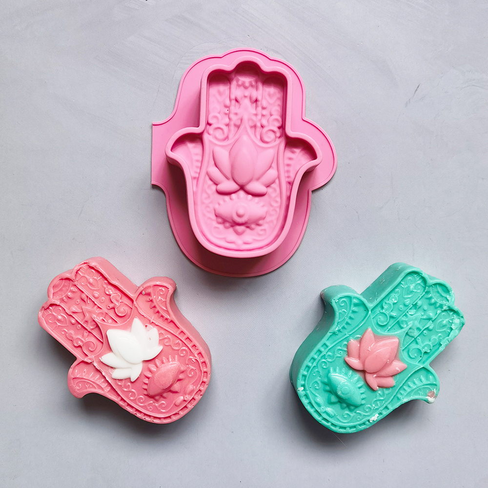 Candle Supplies Shop - 2/4pcs Silicone Soap Molds DIY Handmade