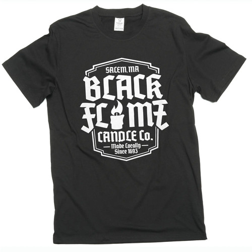 Black Tin Candle - Men's Black Flame Candle Co T