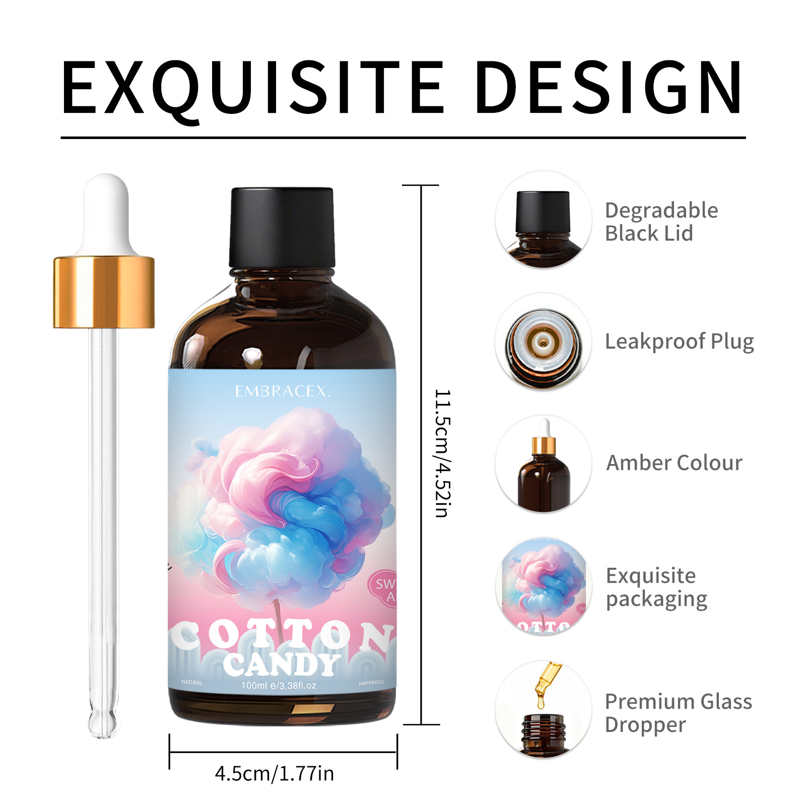 100ml Cotton Candy Essential O - Candle Supplies Free Shipping ulasan dan harga