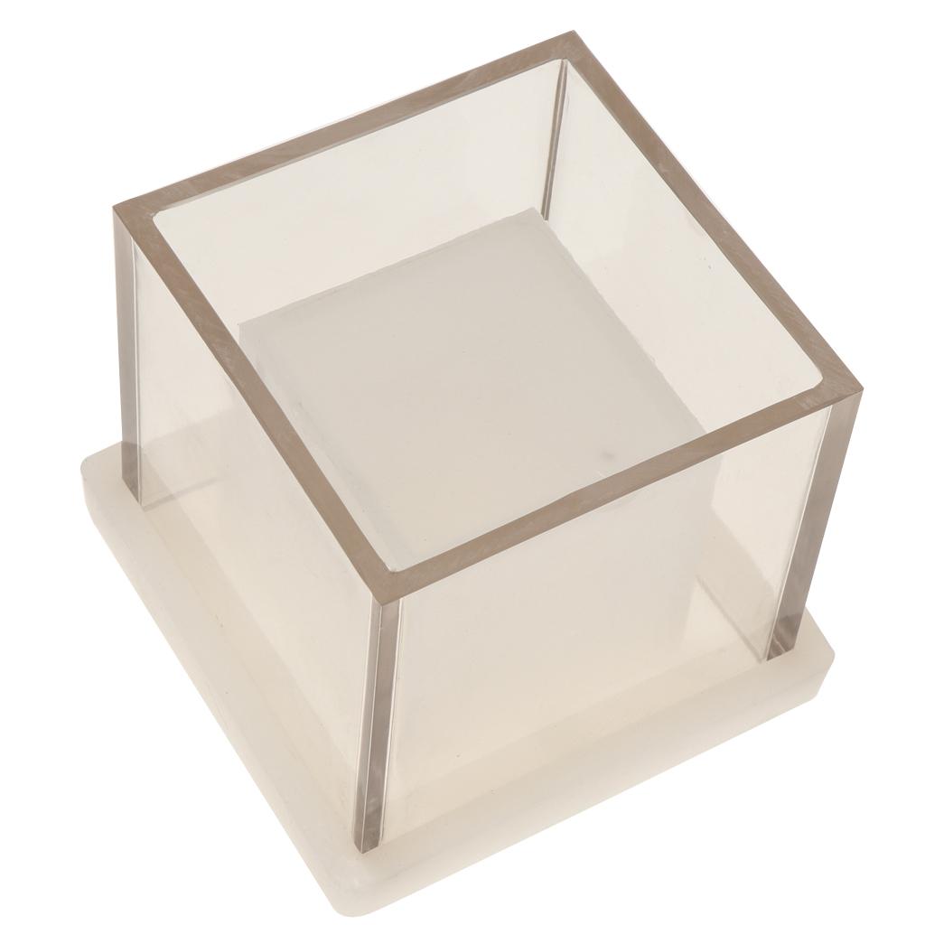 Hollow Square Tealight Mold Pl - Candle Supplies Luxury ulasan dan harga