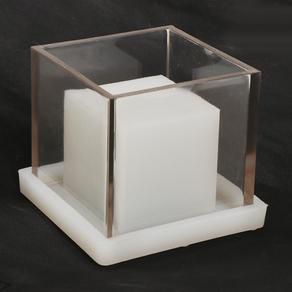 Hollow Square Tealight Mold Pl - Candle Supplies Luxury ulasan dan harga