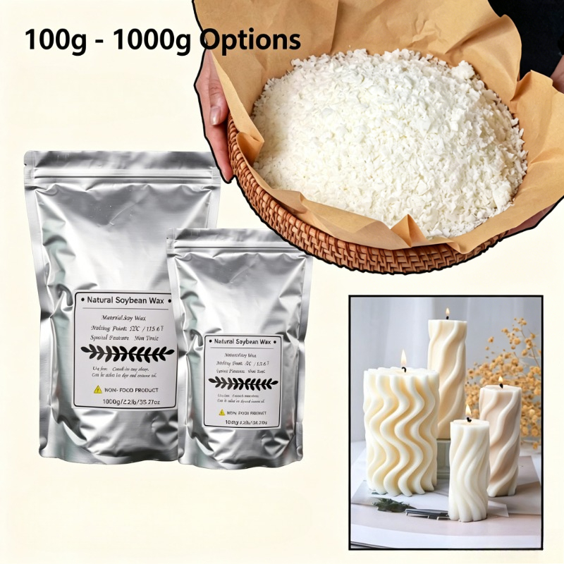 2026 Pure Organic Soy Wax, 100 - Candle Supplies In Bulk ulasan dan harga
