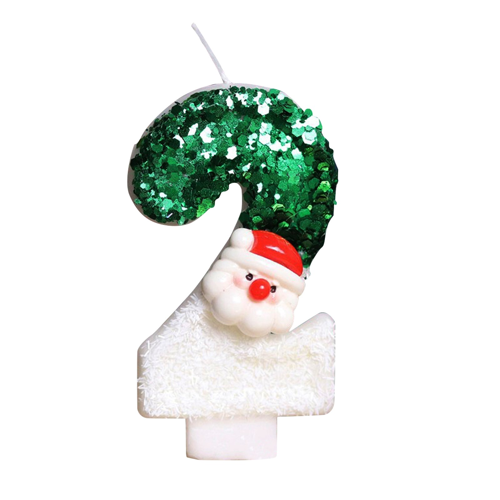 0-9 Numbers Santa Claus Cake C - Candle Supplies Free Shipping ulasan dan harga