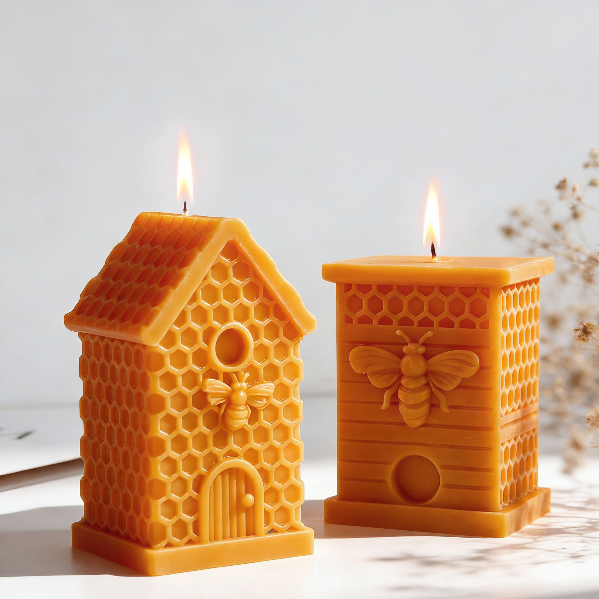 DIY Beehive Relief Bee Silicon - Candle Supplies Shop ulasan dan harga