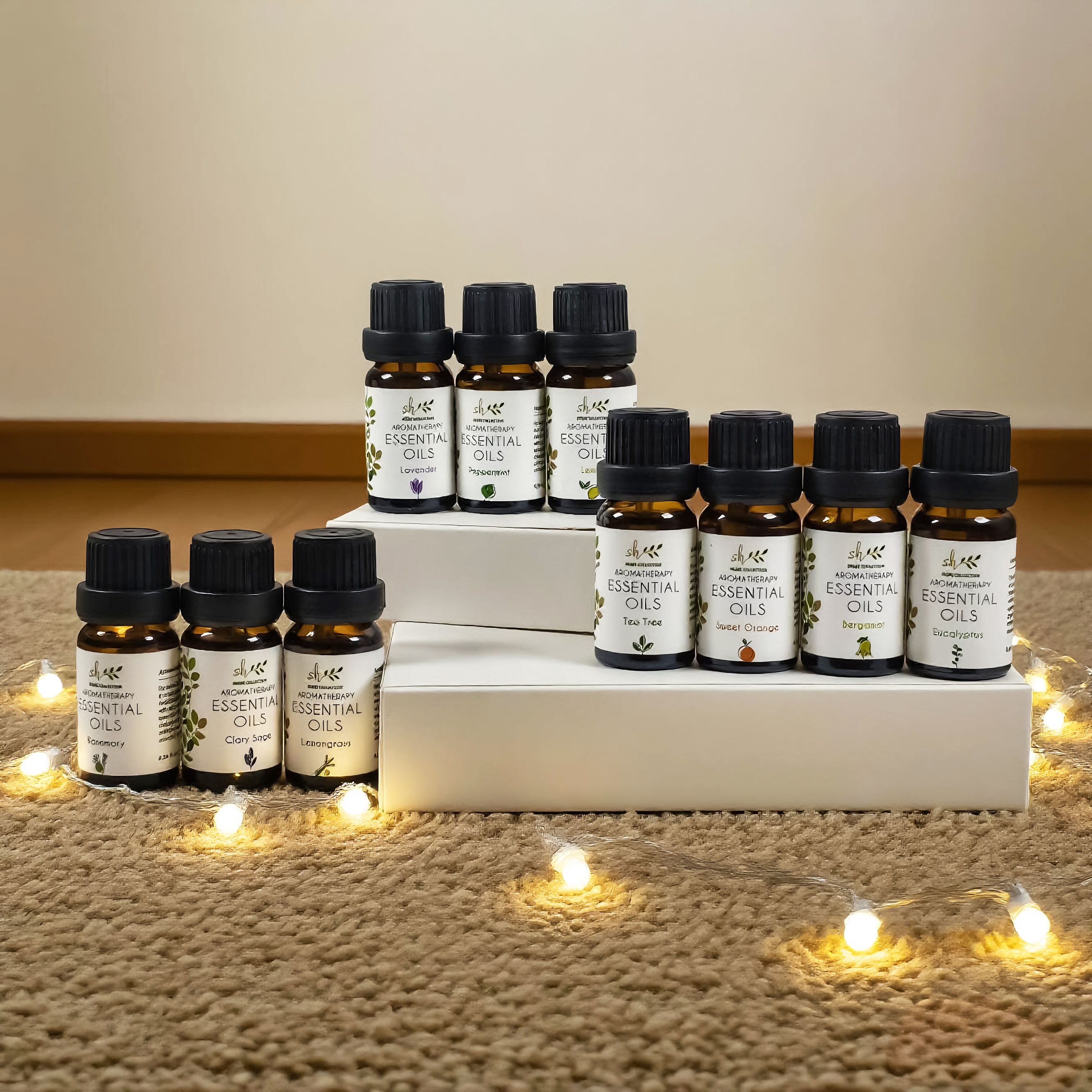10Pcs Essential Oil Gift Set,  - Candle Making Supplies Fragrance Oils ulasan dan harga