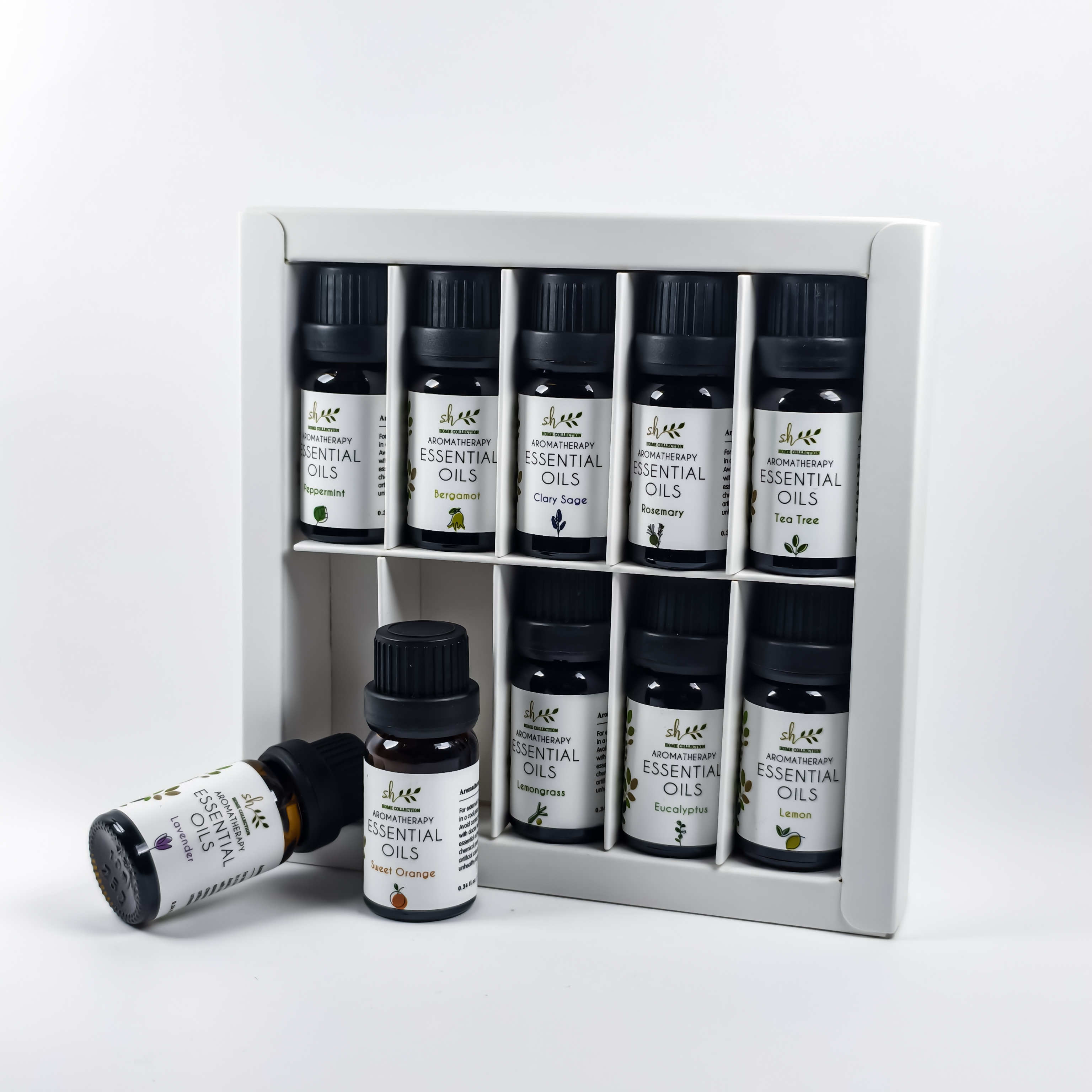 10Pcs Essential Oil Gift Set,  - Candle Making Supplies Fragrance Oils ulasan dan harga