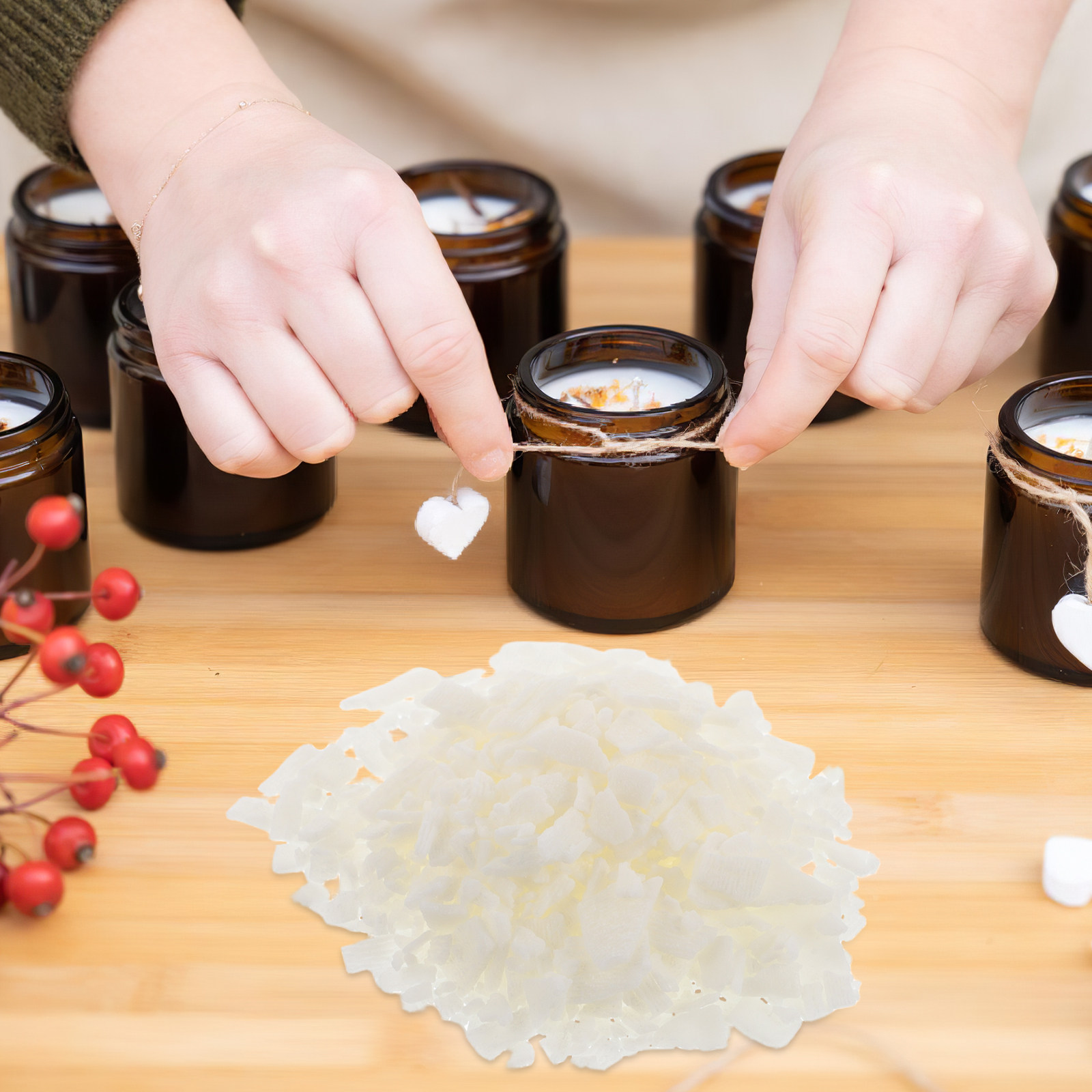 Soybean Natural Wax for Making - Candle Supplies In Bulk ulasan dan harga