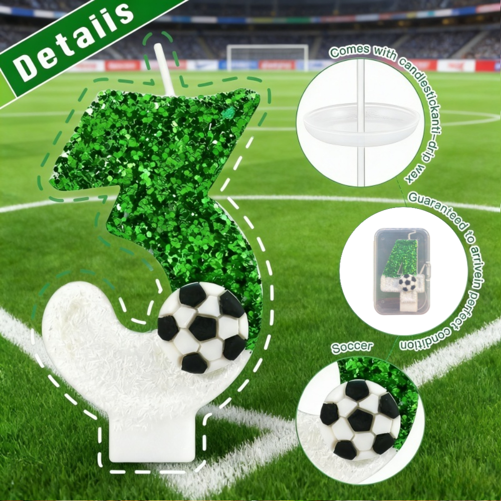 Football Shape Number Cake Can - Candle Supplies Free Shipping ulasan dan harga