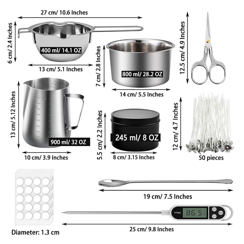 Glintmos DIY Candle Making Kit - Candle Supplies Wholesale ulasan dan harga