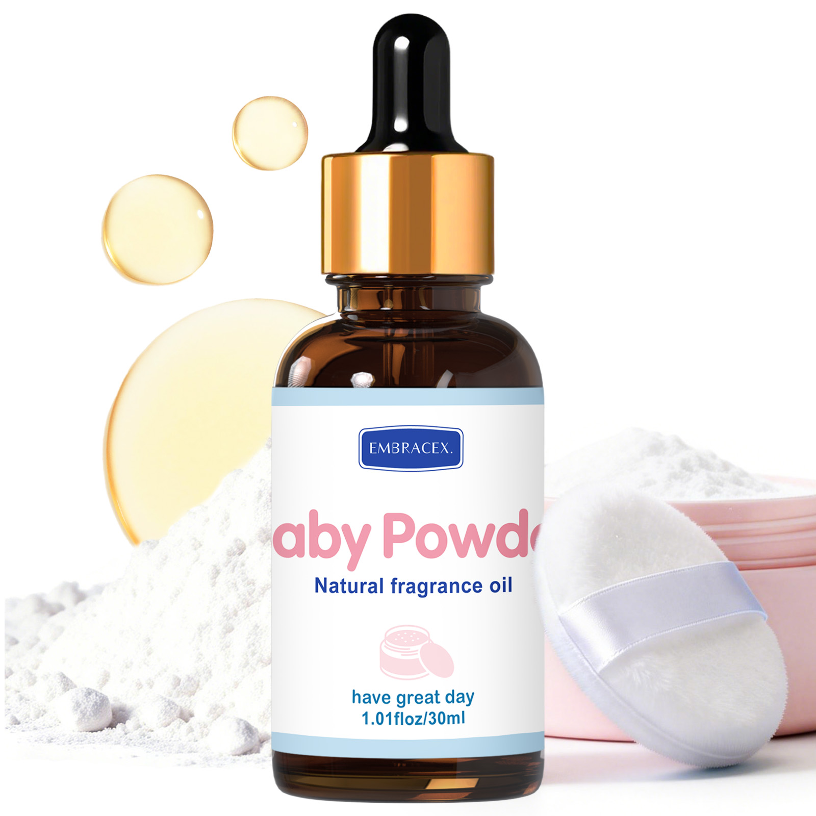 30ml Baby Powder Essential Oil - Candle Making Supplies Fragrance Oils ulasan dan harga