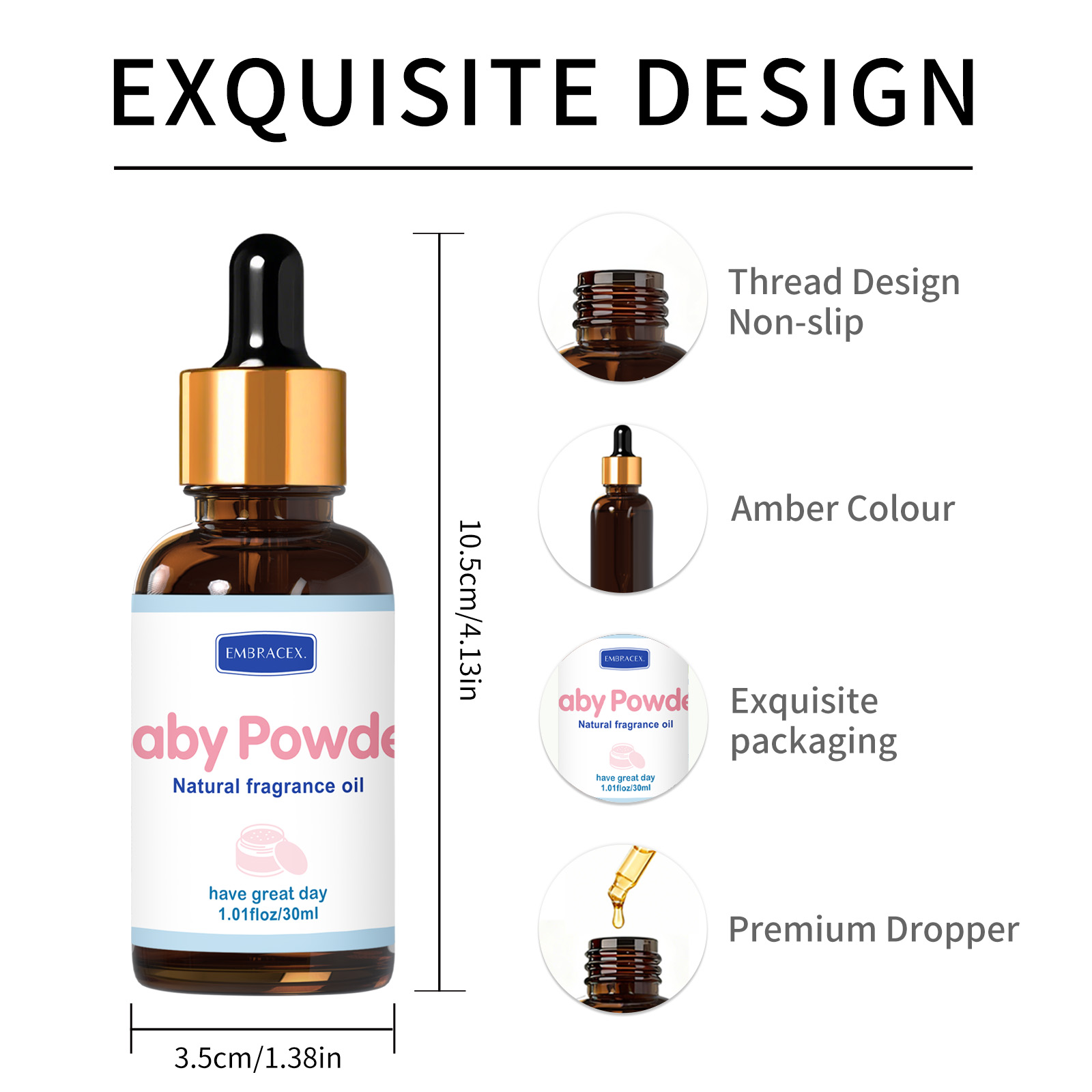 30ml Baby Powder Essential Oil - Candle Making Supplies Fragrance Oils ulasan dan harga