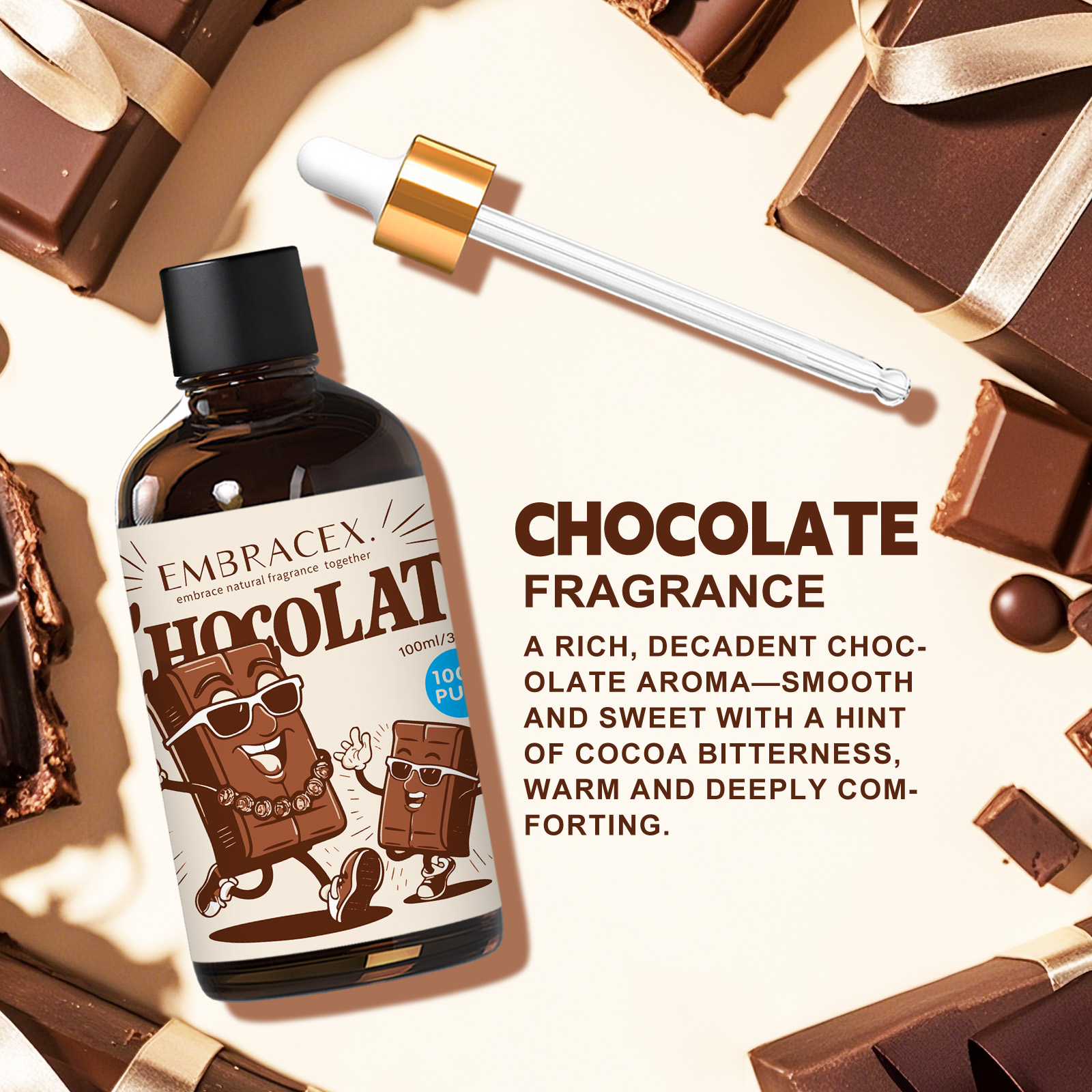 100ml Chocolate Essential Oil  - Candle Making Supplies Fragrance Oils ulasan dan harga