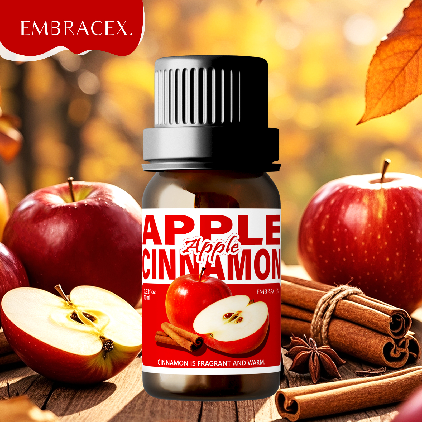 10ml Apple Cinnamon Essential  - Candle Making Supplies Fragrance Oils ulasan dan harga