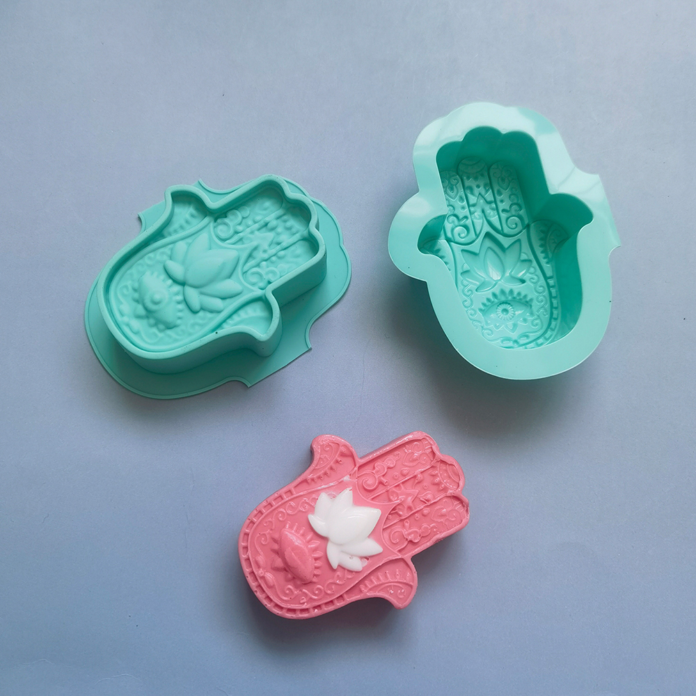 2/4pcs Silicone Soap Molds DIY - Candle Supplies Shop ulasan dan harga