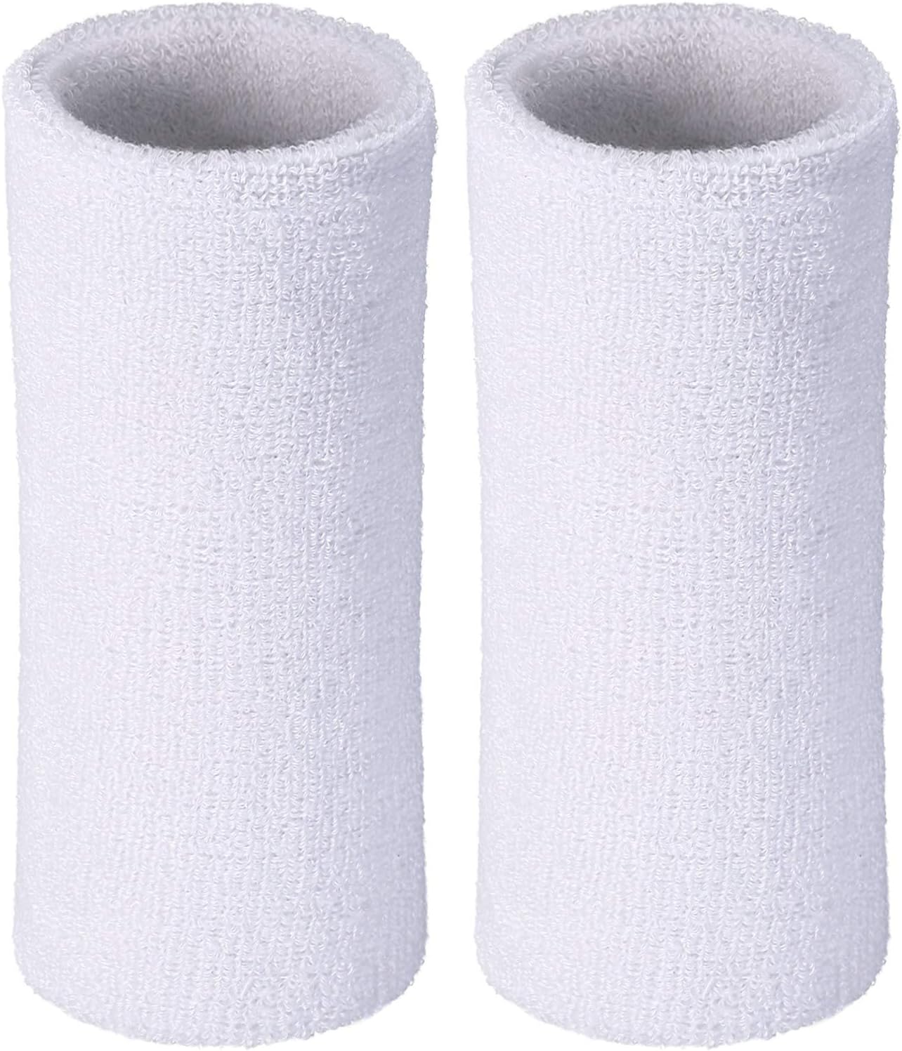 2 Pack 6-Inch Wrist Sweatbands - Cotton Wick 6 Inch ulasan dan harga