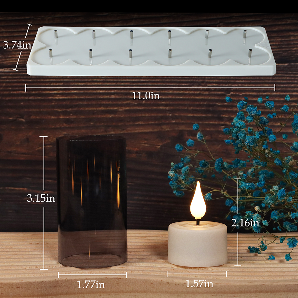LED Candle Light Rechargeable  - Candle Supplies Free Shipping ulasan dan harga