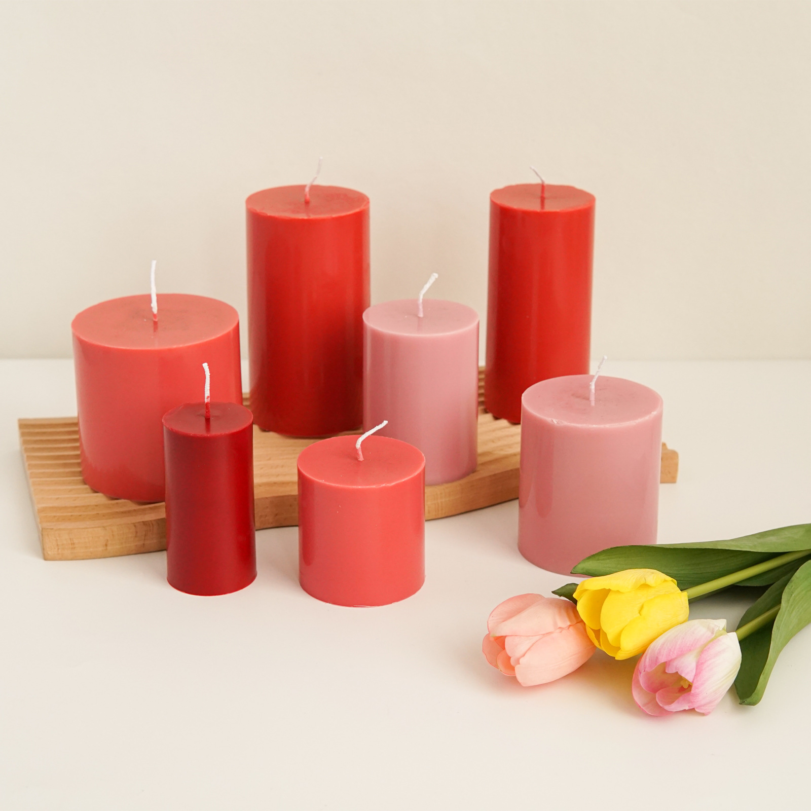 Various 3D Cylindrical Candle  - Candle Supplies Shop ulasan dan harga