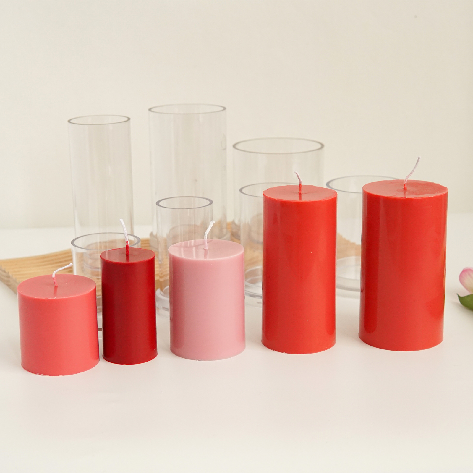 Various 3D Cylindrical Candle  - Candle Supplies Shop ulasan dan harga