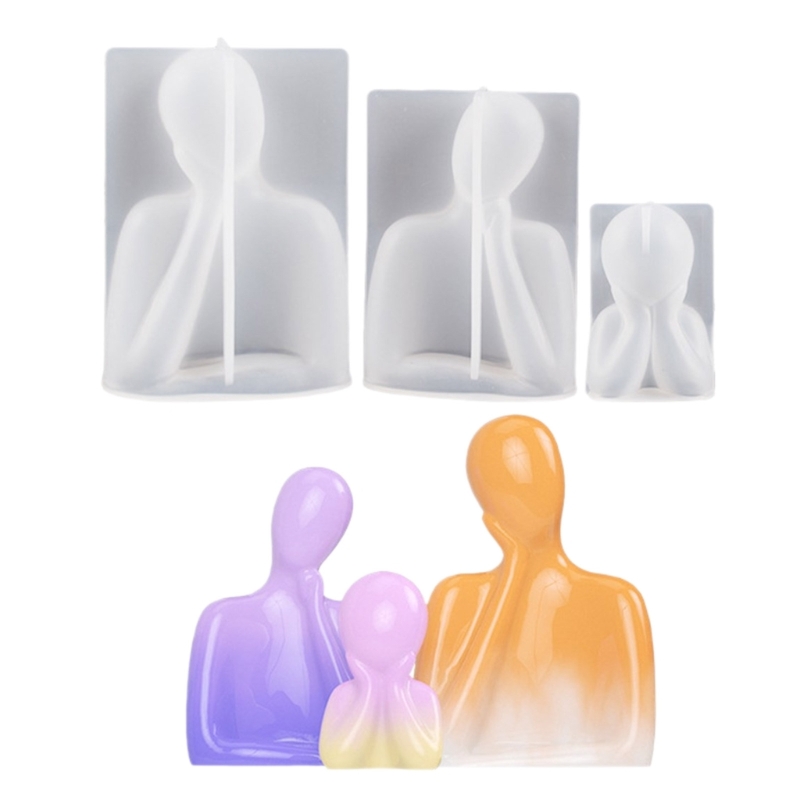 3D Family Candle Silicone Mold - Candle Supplies Wholesale ulasan dan harga