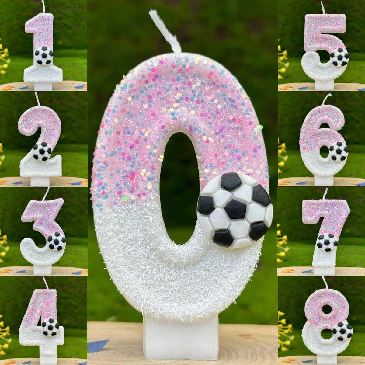 Pink White Sequins Sports Foot - Candle Supplies Free Shipping ulasan dan harga