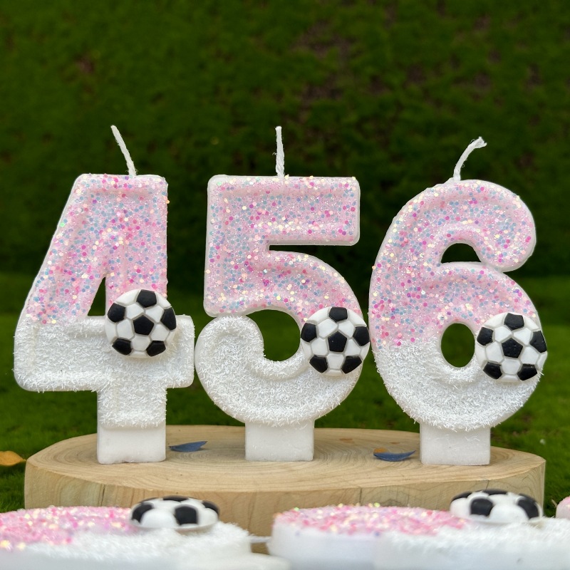 Pink White Sequins Sports Foot - Candle Supplies Free Shipping ulasan dan harga